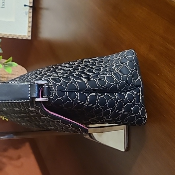 Kate Spade Black Dot Noel Signature Quilted Shoulder Bag - Picture 3 of 14